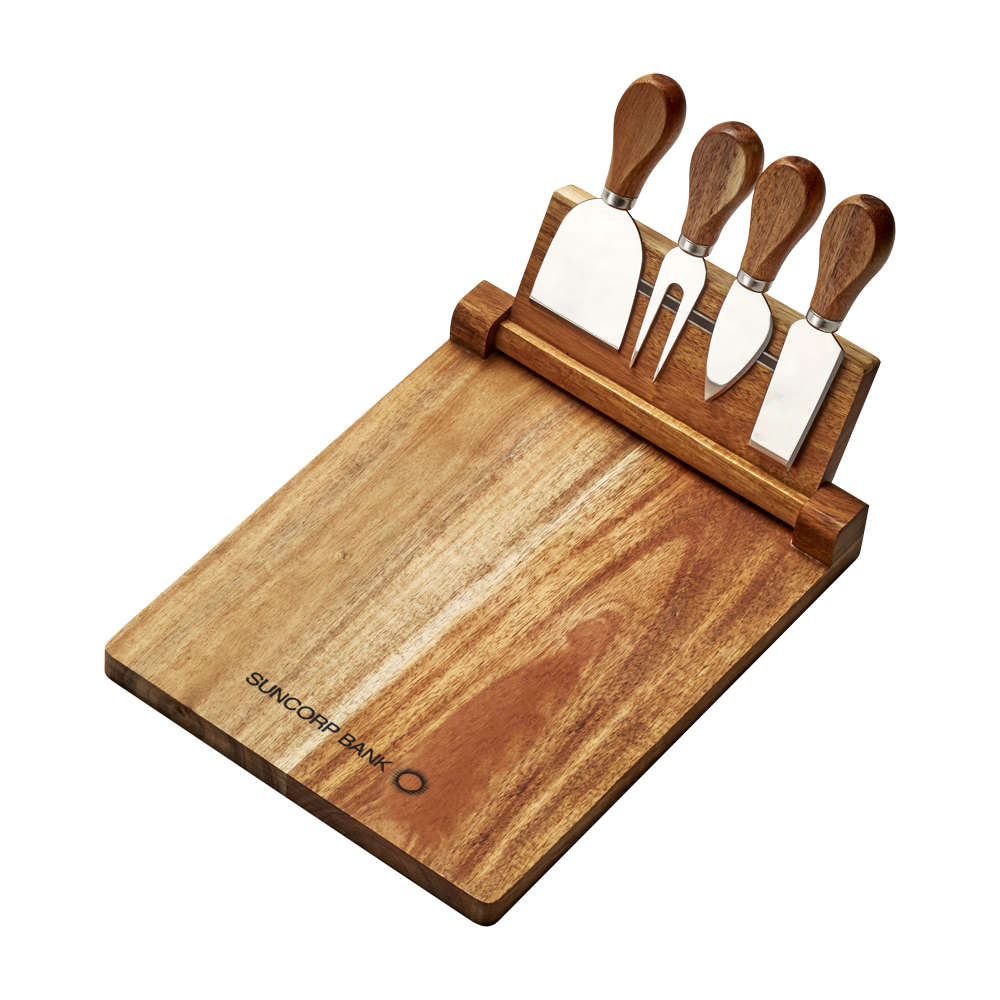 Magnetic Cheeseboard and Knife Set